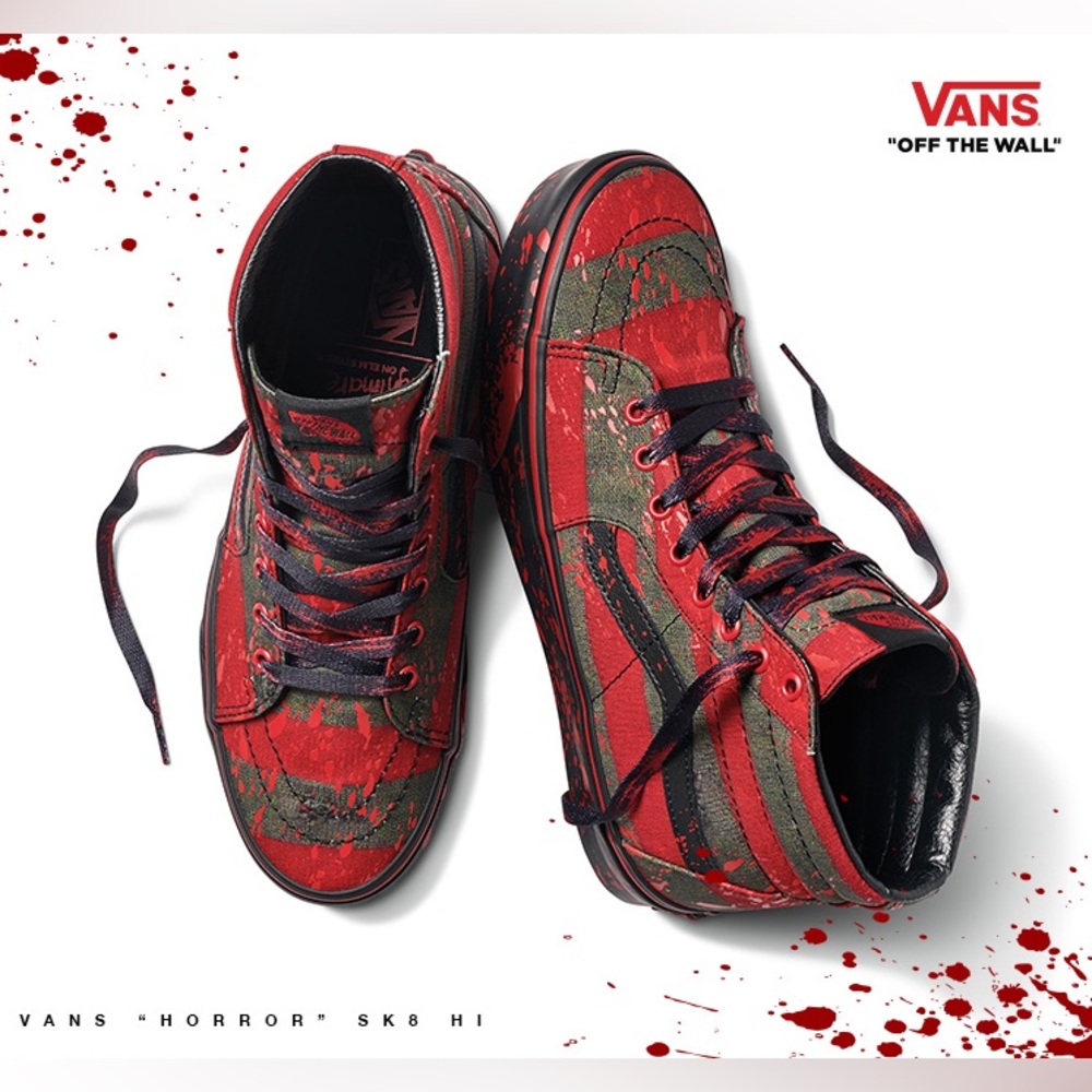 VANS x NIGHTMARE ON ELM STREET SK8 HI Sneakers